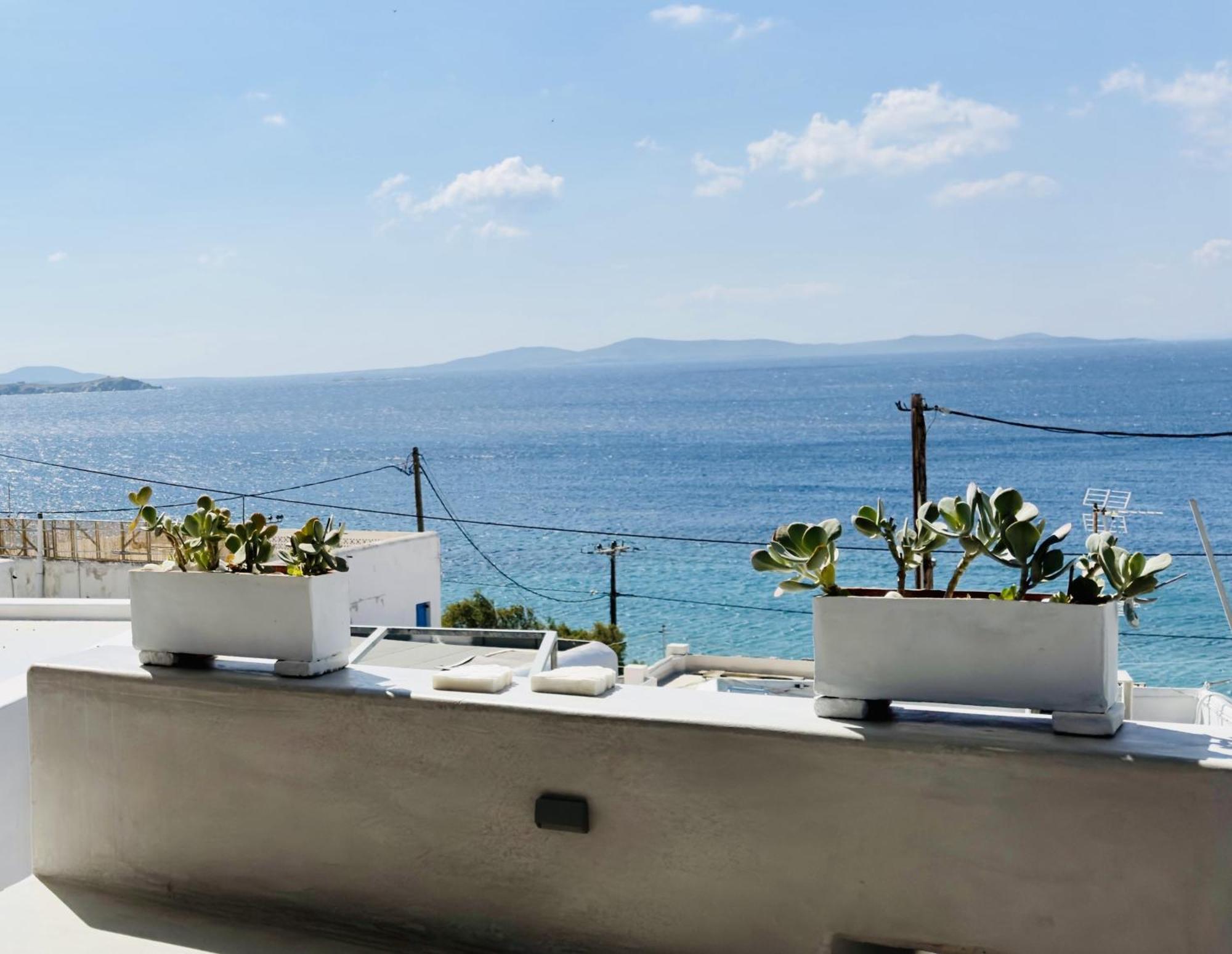 Mykonos Tourlos Nests - Sea View Escape Apartment Exterior photo