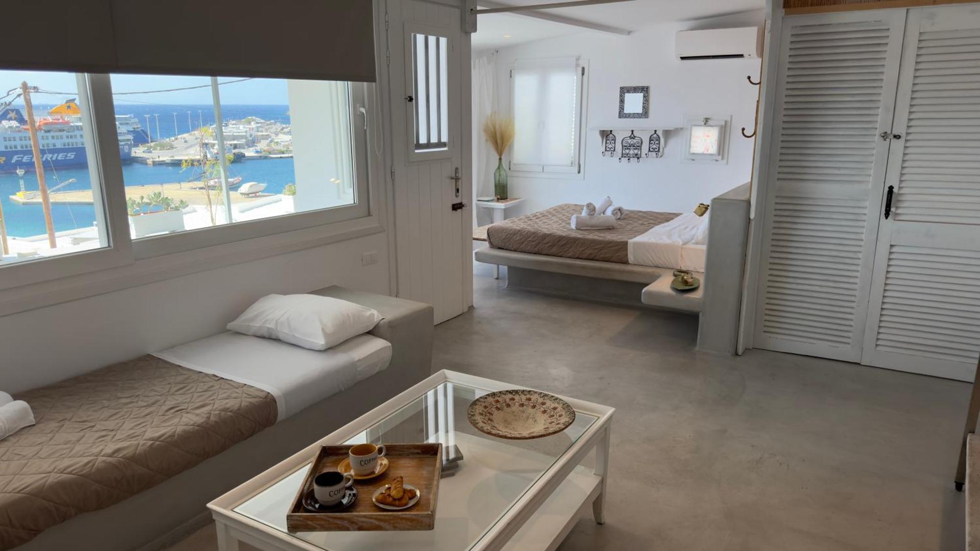 Mykonos Tourlos Nests - Sea View Escape Apartment Exterior photo