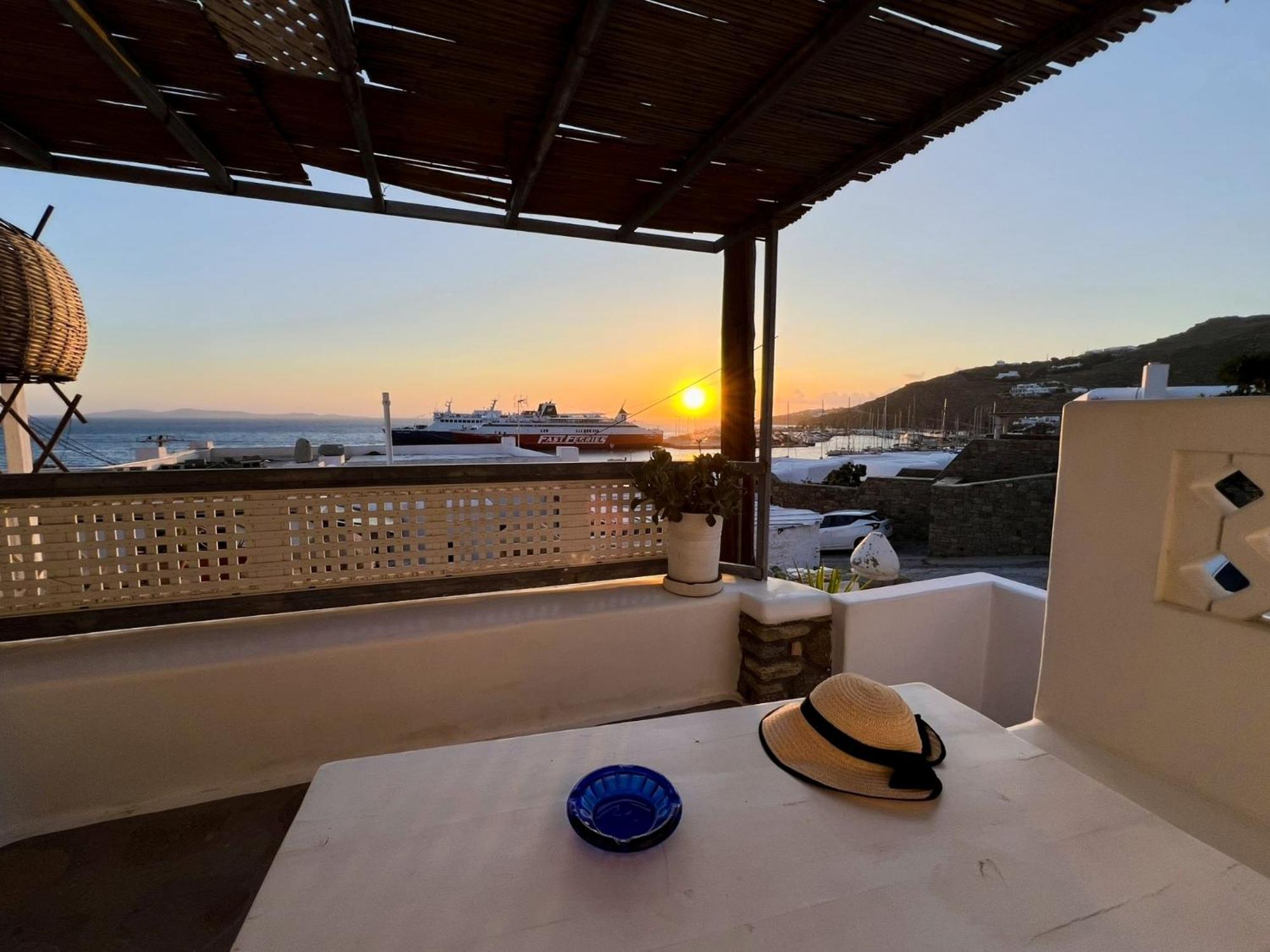 Mykonos Tourlos Nests - Sea View Escape Apartment Exterior photo