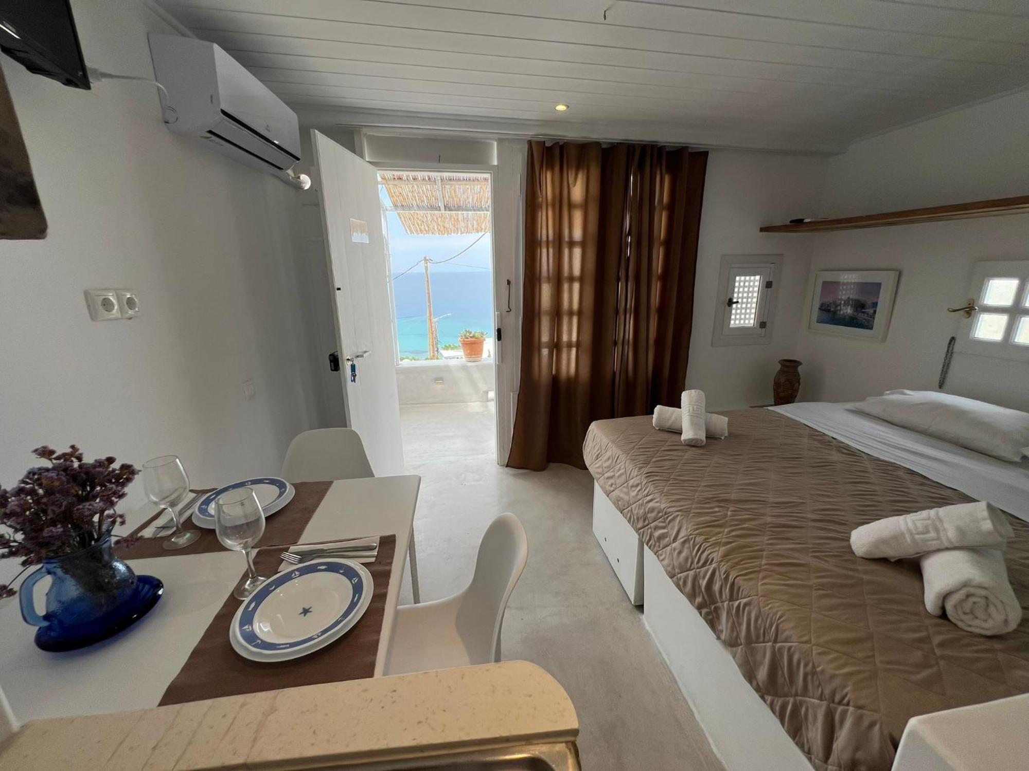 Mykonos Tourlos Nests - Sea View Escape Apartment Exterior photo