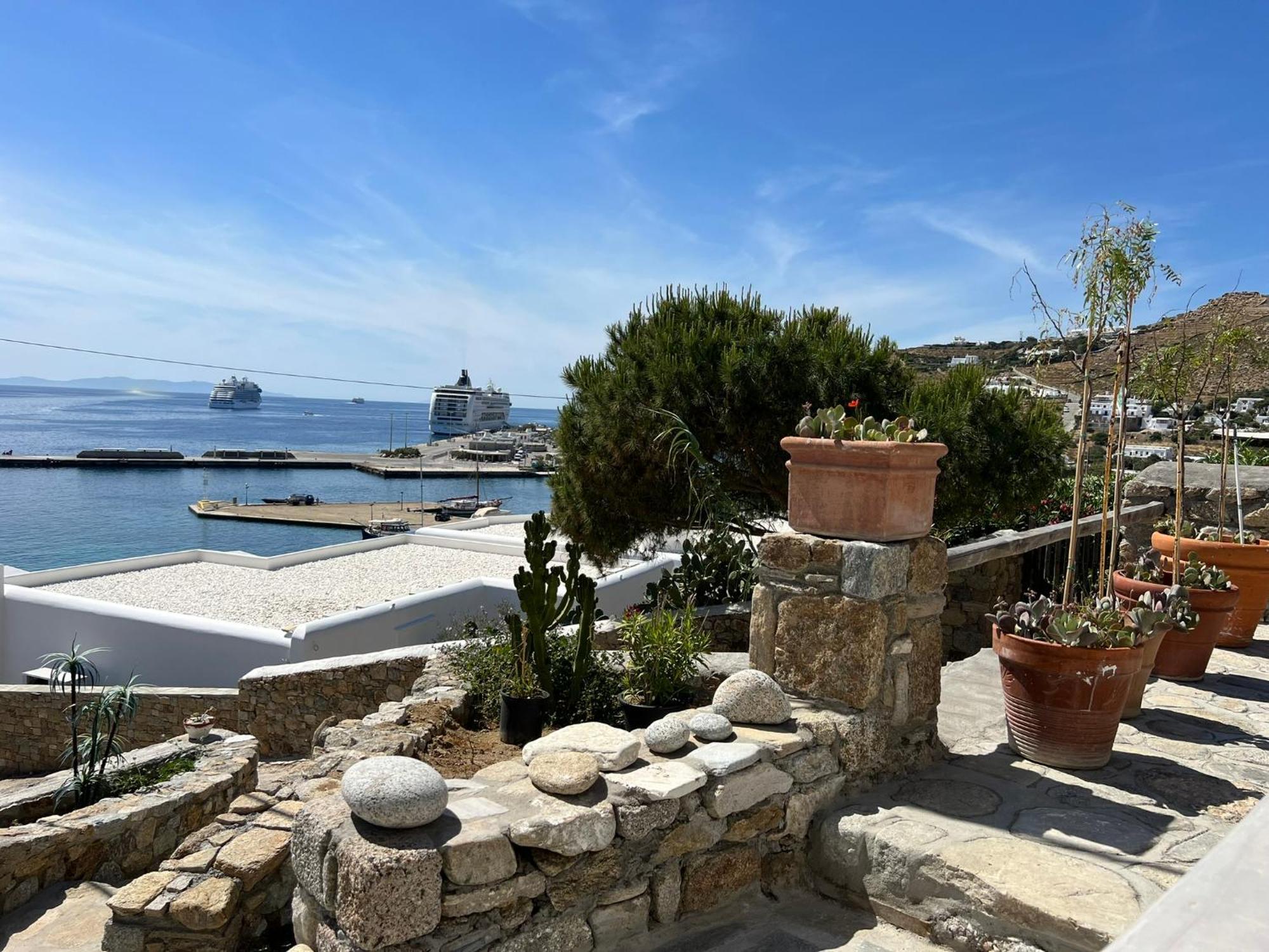 Mykonos Tourlos Nests - Sea View Escape Apartment Exterior photo