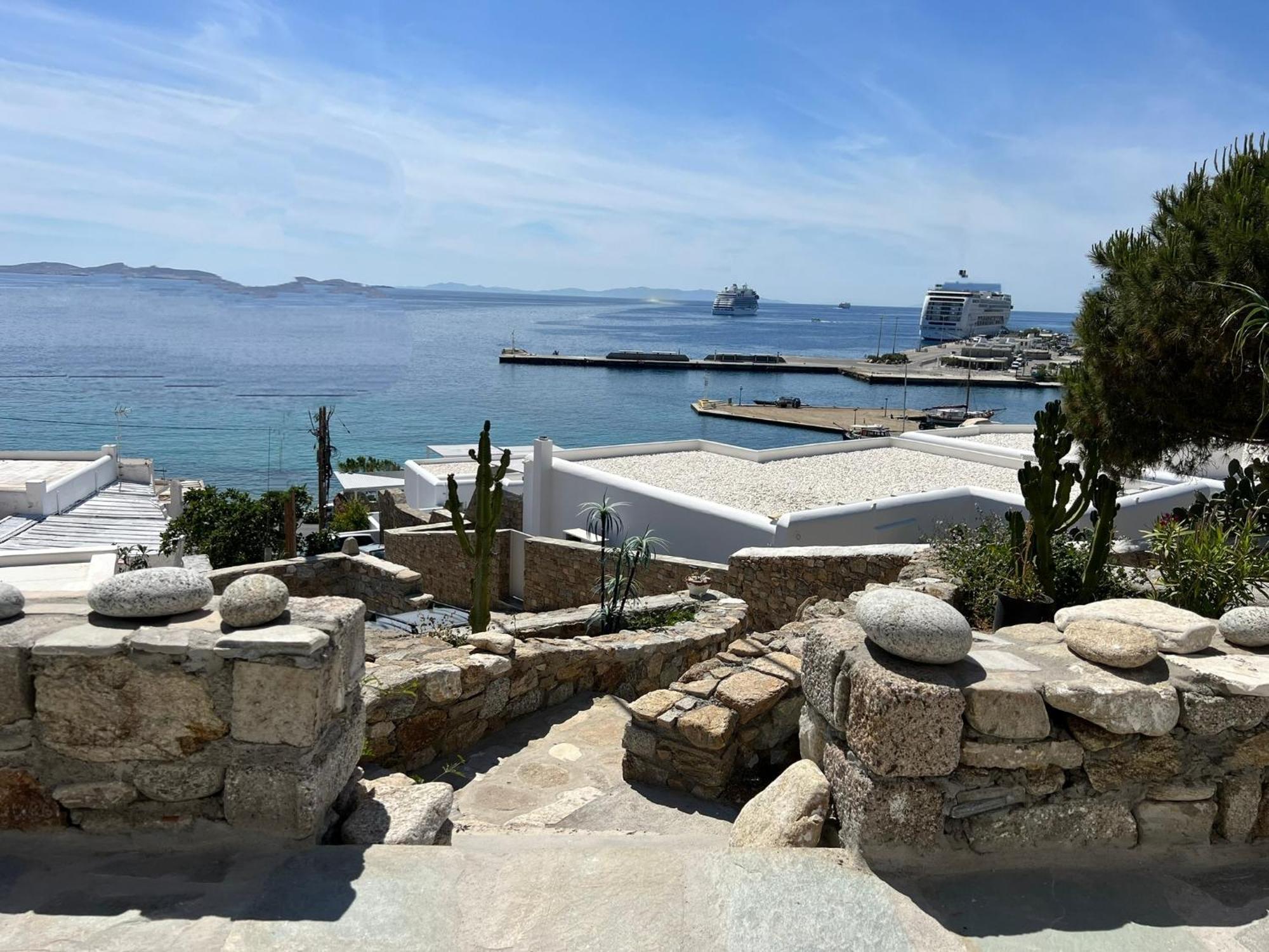 Mykonos Tourlos Nests - Sea View Escape Apartment Exterior photo
